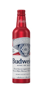 BUD 16OZ ALUMINUM BTLS