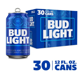 BUD LIGHT CANS