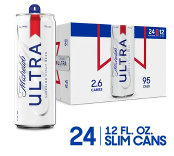 MICHELOB ULTRA CANS