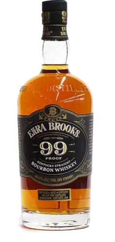 EZRA BROOKS 99 PROOF