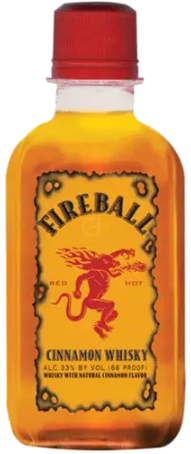 FIREBALL CINNAMON WHISKEY.