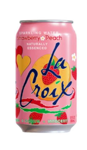 STRAWBERRY PEACH LA CROIX